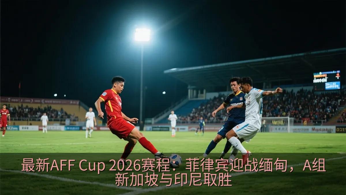 最新AFF Cup 2026赛程：菲律宾迎战缅甸，A组新加坡与印尼取胜