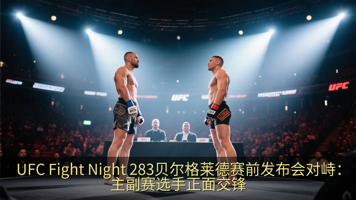 UFC Fight Night 283贝尔格莱德赛前发布会对峙：主副赛选手正面交锋